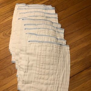 Set of 10 prefold diapers